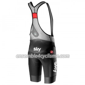 Cuissard Court à Bretelles 2019 Team Sky N001